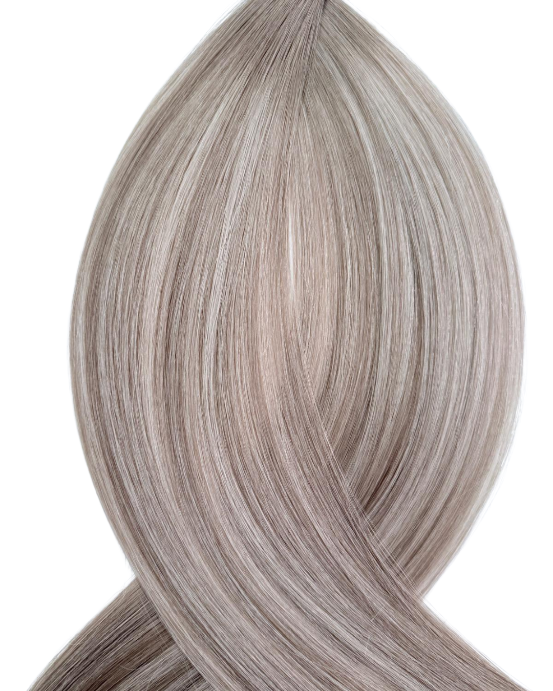 Luxe nano ring hair extensions available in #T9AP9A/60A