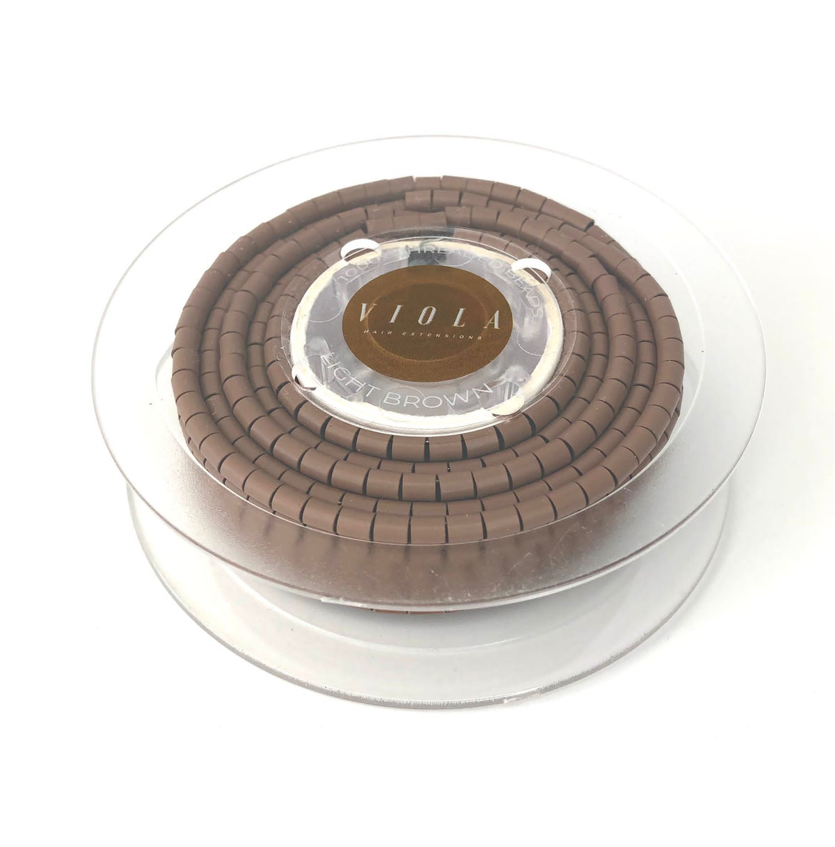 Small light brown pre-loaded copper tubes by Viola