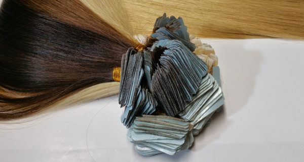 tape-in hair extensions