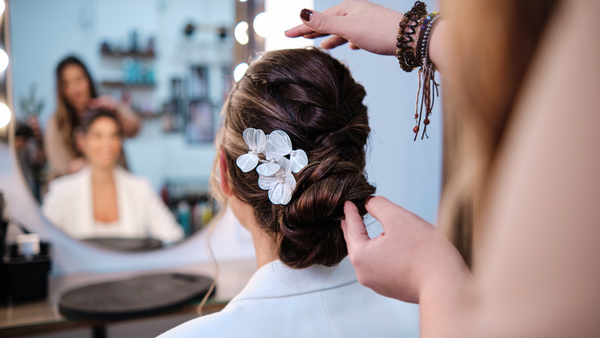 Wedding hair extensions