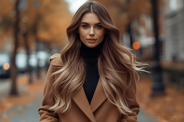HOW TO BLEND HAIR EXTENSIONS WITH AUTUMN WARDROBE TRENDS