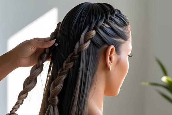 How to Braid Hair Extensions Without Damaging Them | Complete Guide ...
