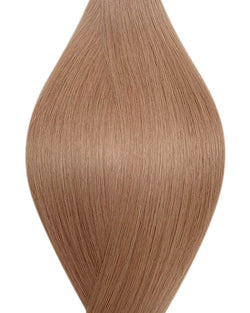 Human secret tape in hair extensions UK available in #14 dark blonde champagne