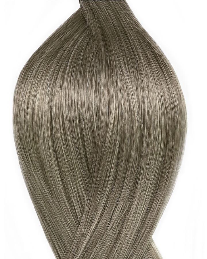 Human hair weave extensions UK avialable in #M7/16V new york smoke