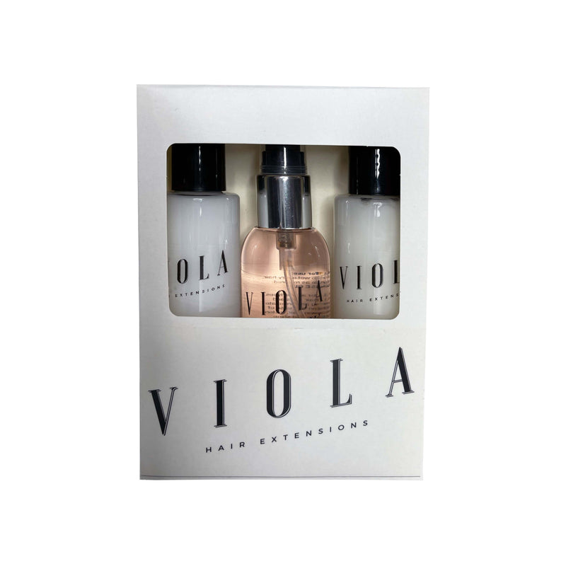 Set of cosmetics for hair extensions by Viola
