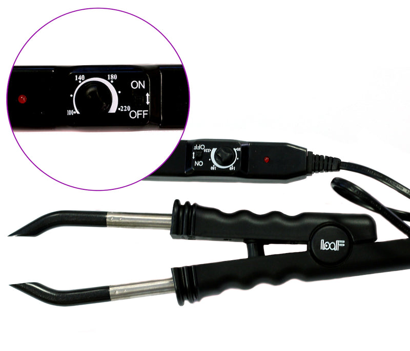 Heat Fusion Iron for use with all types of hair extensions model C