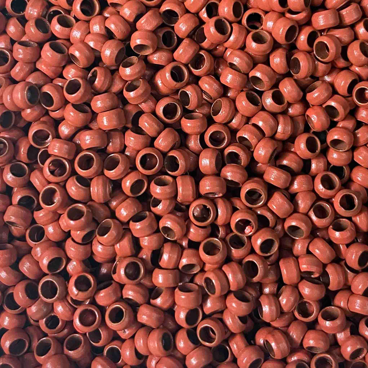 Auburn Nano bonds rings for use with nano tip hair extensions by Viola