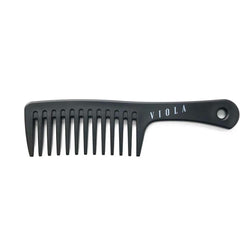 Black Wide tooth combs for all hair extensions methods by Viola