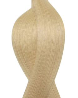 Human hair weave extensions UK available in  #613 bleach blonde sunny haze