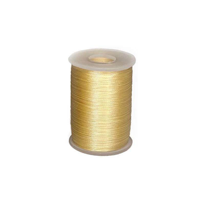 Medium blonde hair weave thread for applying professional hair extensions Weft or Flat Weft.