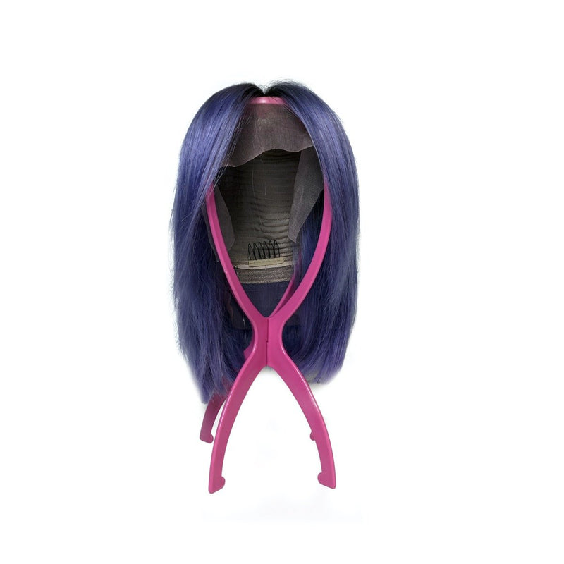 Purple wigs human hair deals