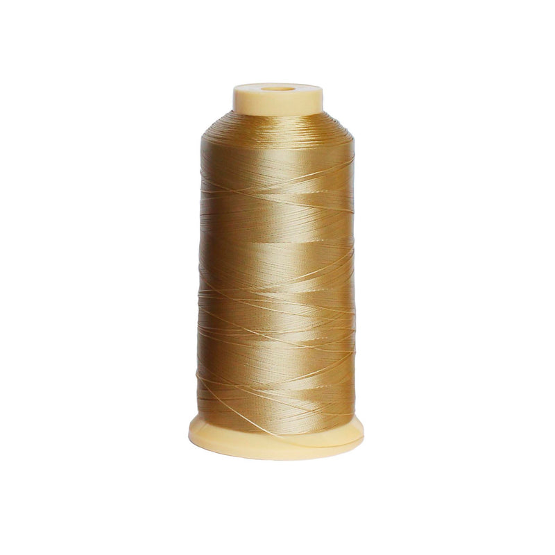 Golden blonde large Hair weave thread for applying professional hair extensions Weft or Flat Weft.