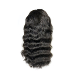 Viola hair extensions curly dark brown wig