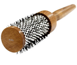 Large ceramic round brush 40 cm for hair extensions by Viola
