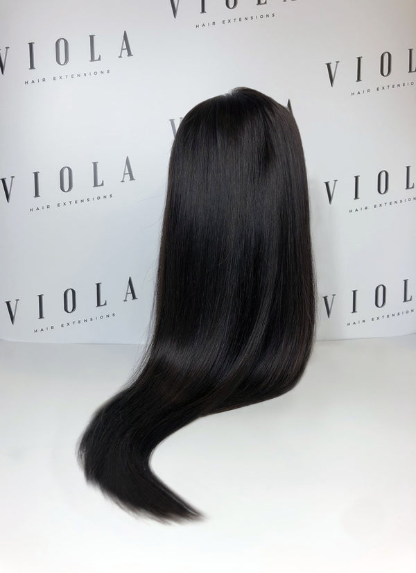 Long dark brown wig by Viola