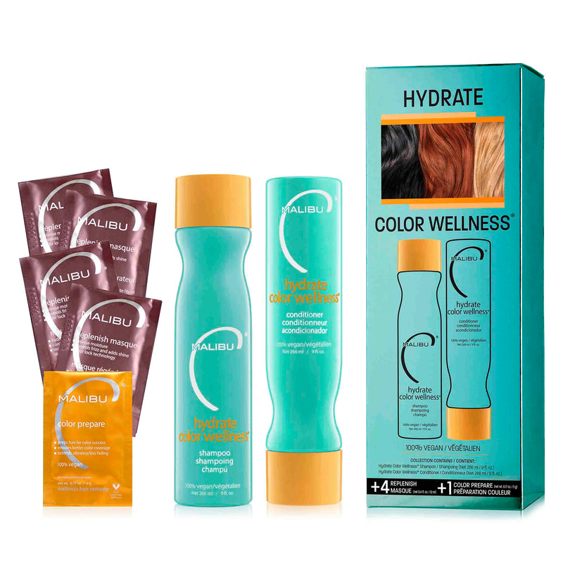 Malibu C hydrate colour wellness system kit