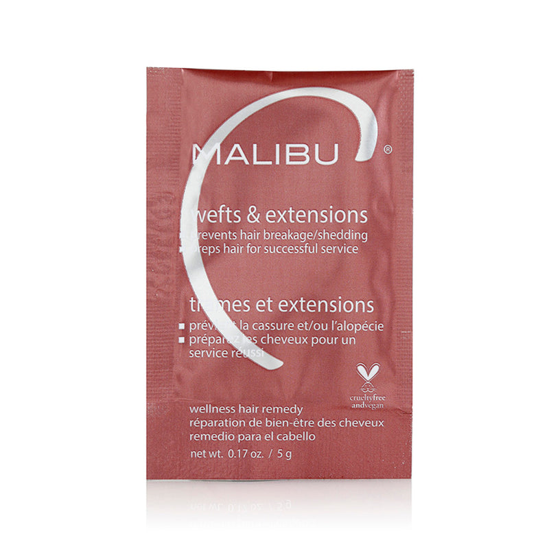 Malibu C Wefts Extensions Wellness Hair Remedy Viola Hair Extensions