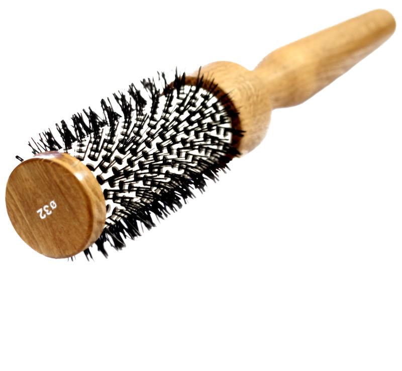 Medium ceramic round brush 32 cm for hair extensions by Viola