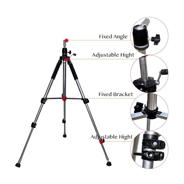 Adjustable Tripod Training Head Stand