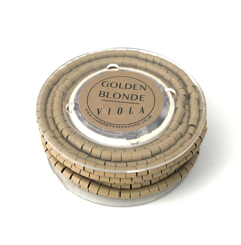 Golden blonde pre-loaded copper tubes by Viola