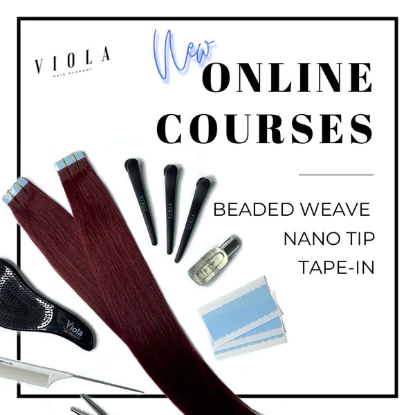 Tape In Hair Extension Online Course by Viola