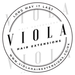 Viola Hair extensions Window Sticker