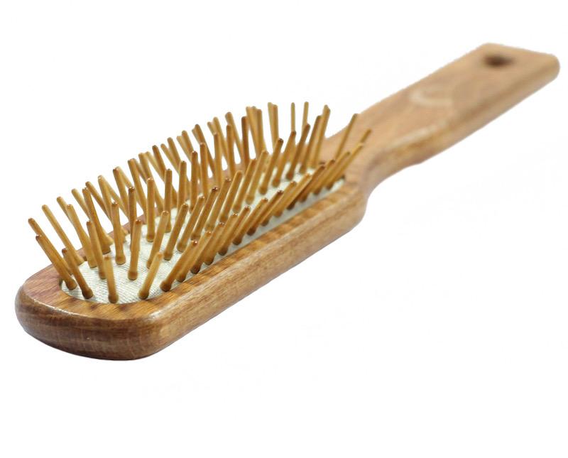 Wooden pins brush for wigs by Viola